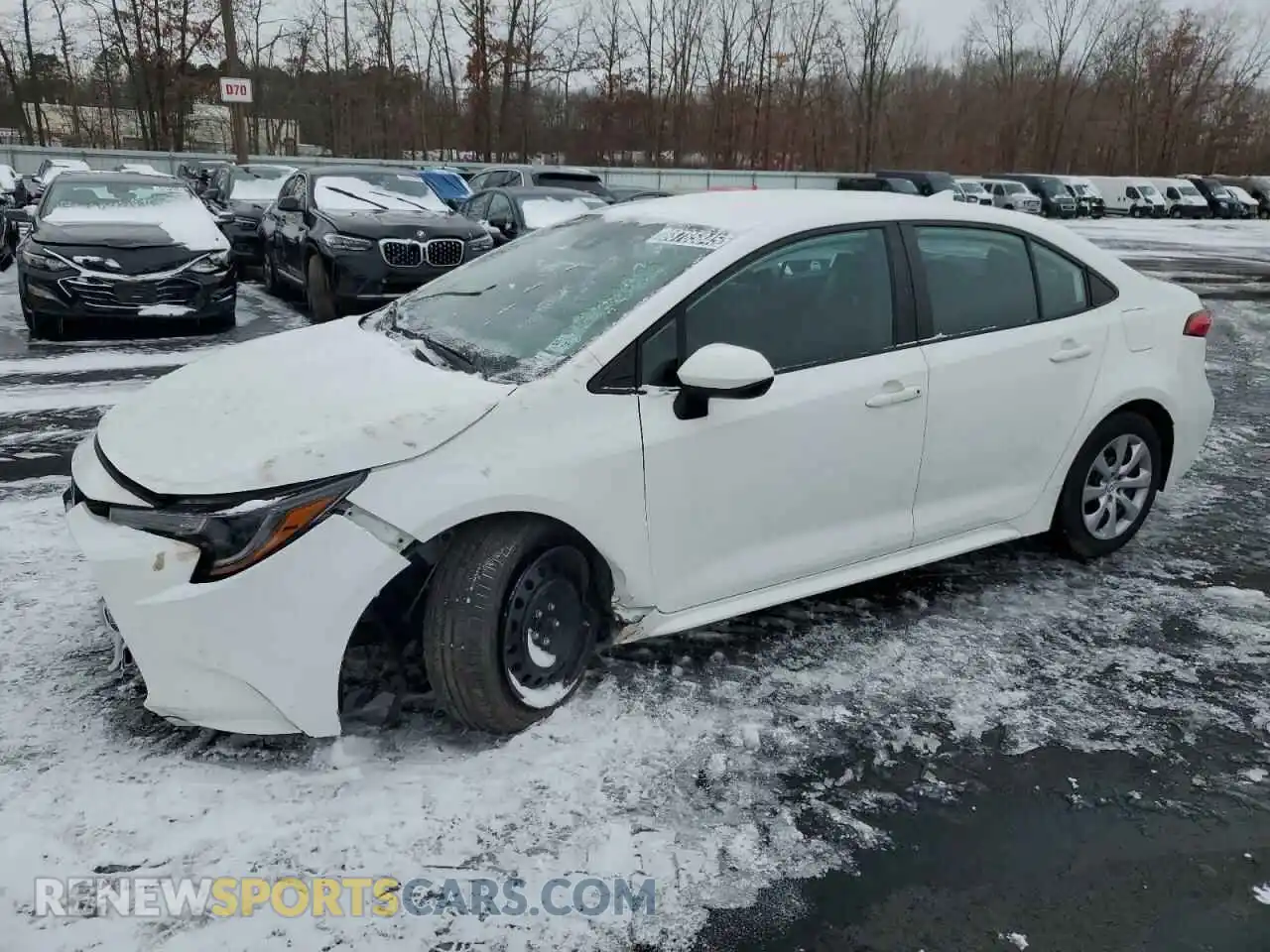 1 Photograph of a damaged car 5YFEPMAE8MP181606 TOYOTA COROLLA 2021
