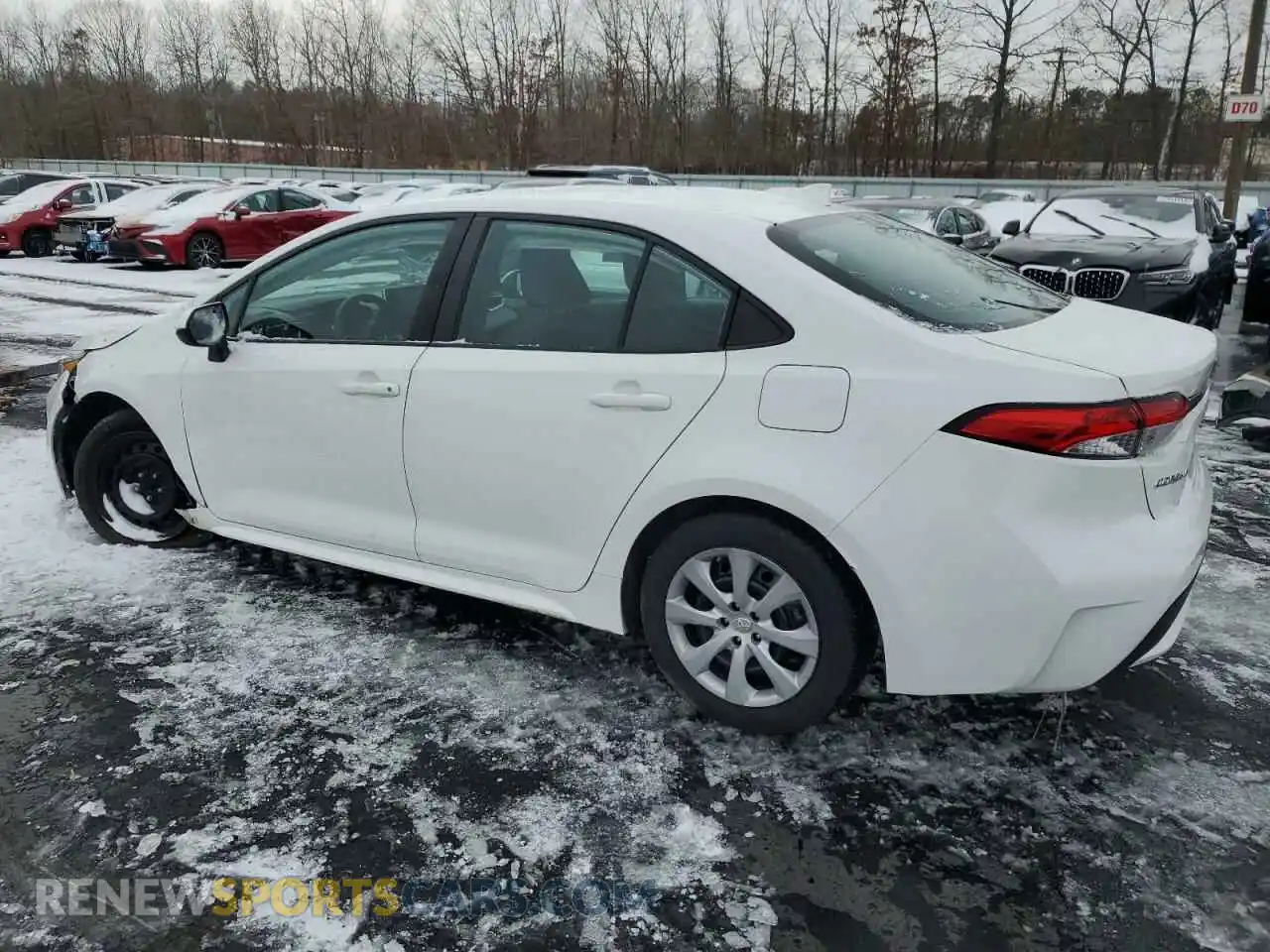2 Photograph of a damaged car 5YFEPMAE8MP181606 TOYOTA COROLLA 2021