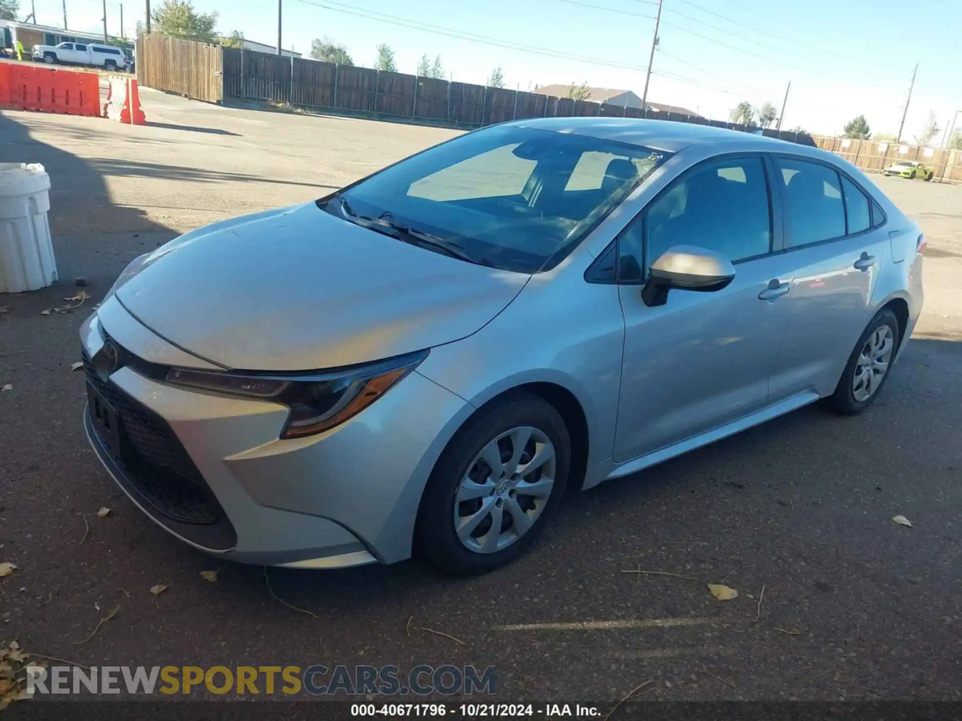 2 Photograph of a damaged car 5YFEPMAE8MP183923 TOYOTA COROLLA 2021