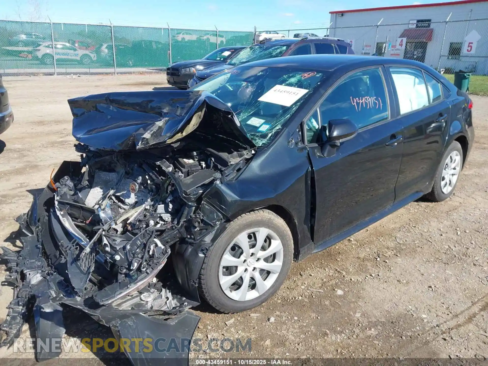 2 Photograph of a damaged car 5YFEPMAE8MP185090 TOYOTA COROLLA 2021