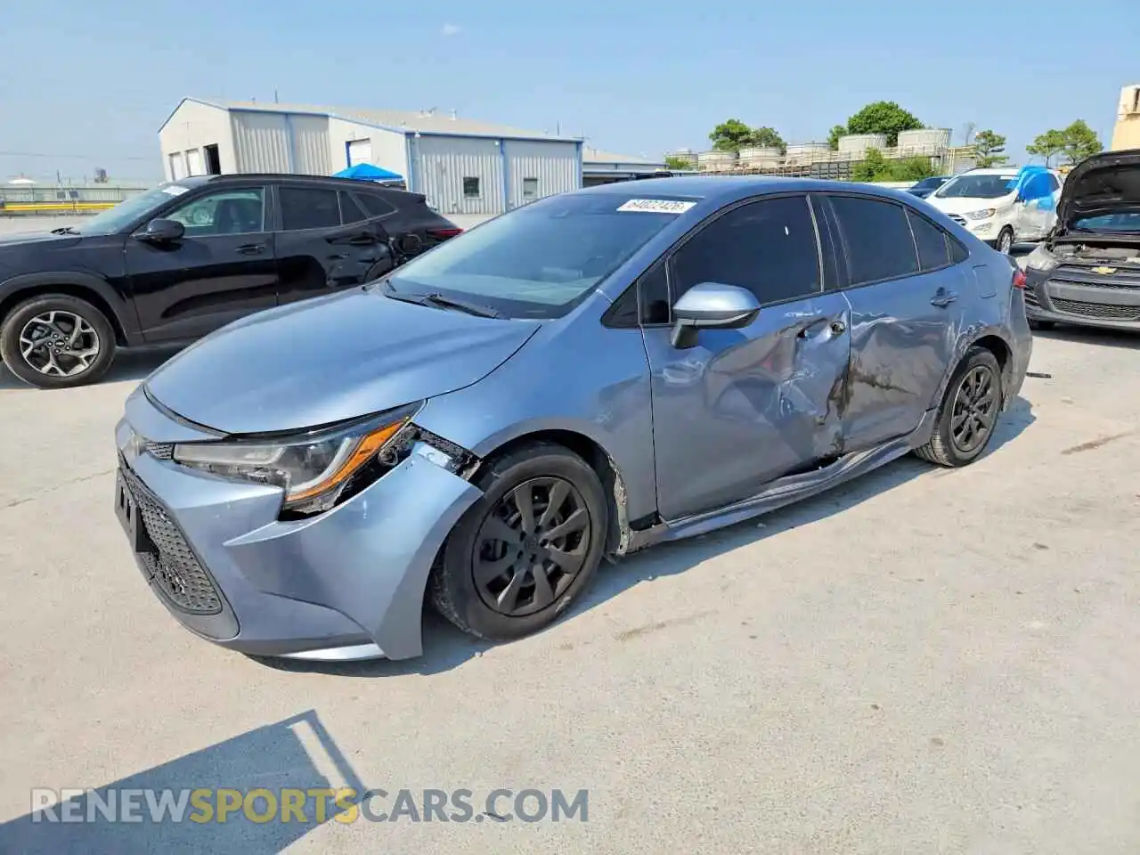 1 Photograph of a damaged car 5YFEPMAE8MP188104 TOYOTA COROLLA 2021