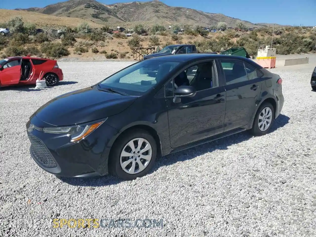 1 Photograph of a damaged car 5YFEPMAE8MP190189 TOYOTA COROLLA 2021