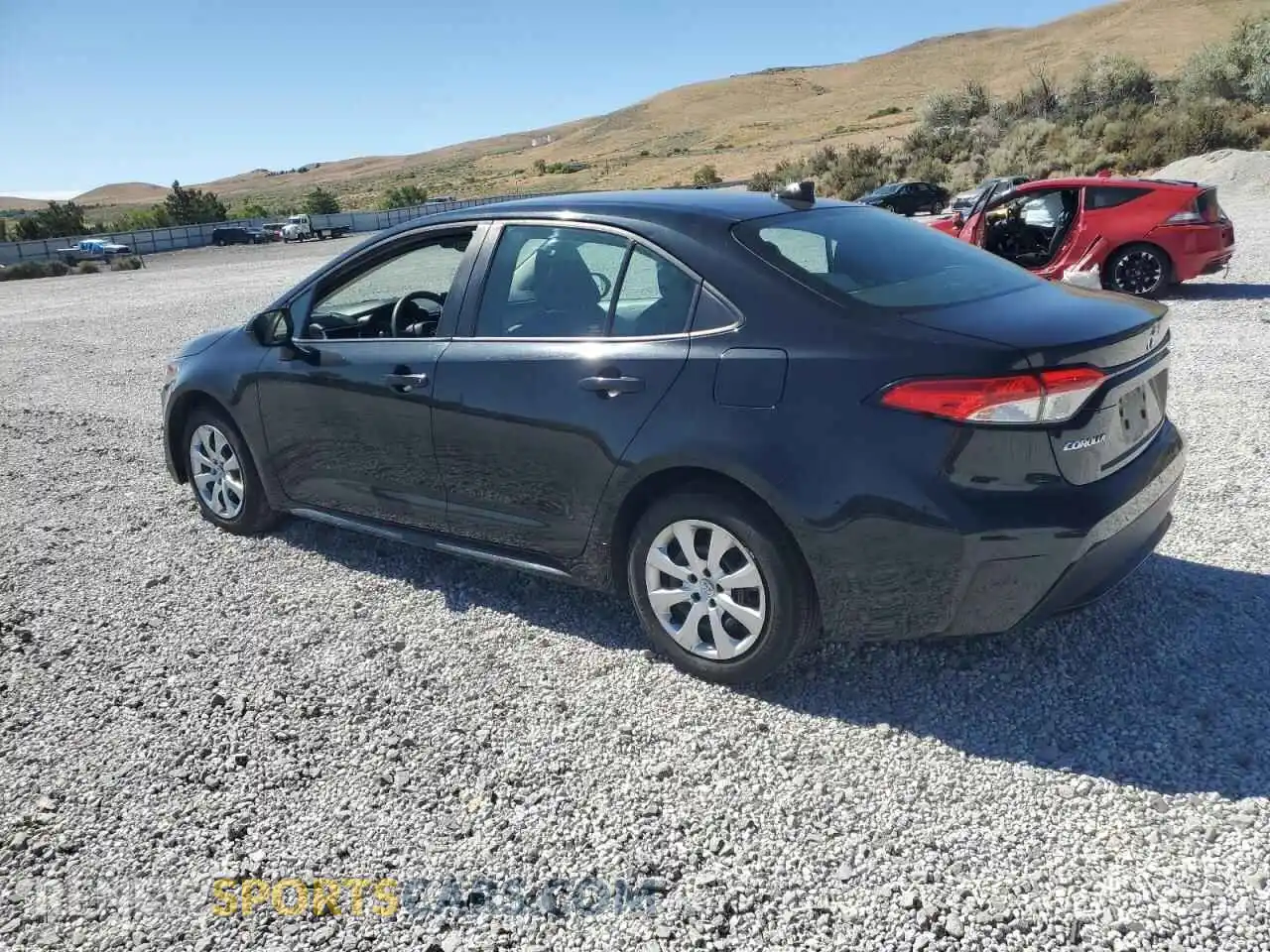 2 Photograph of a damaged car 5YFEPMAE8MP190189 TOYOTA COROLLA 2021