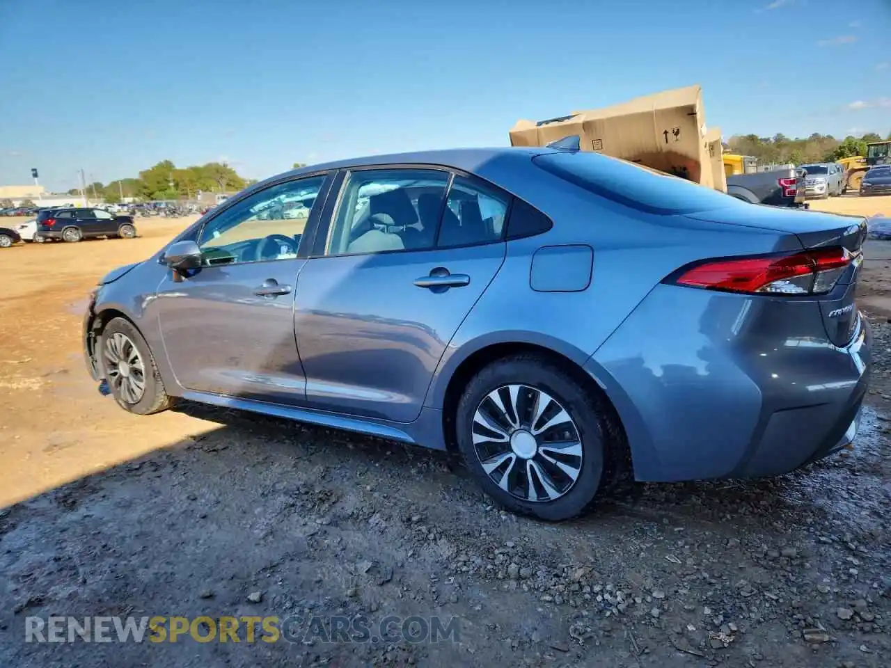 2 Photograph of a damaged car 5YFEPMAE8MP191178 TOYOTA COROLLA 2021