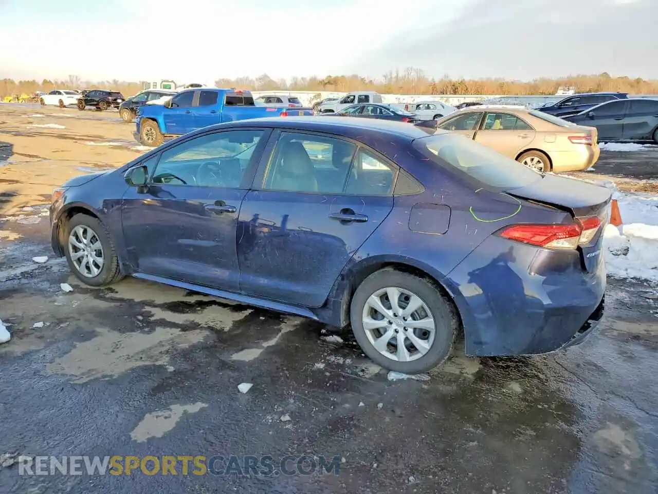 2 Photograph of a damaged car 5YFEPMAE8MP193559 TOYOTA COROLLA 2021