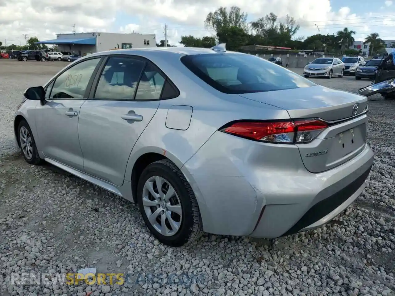3 Photograph of a damaged car 5YFEPMAE8MP194906 TOYOTA COROLLA 2021