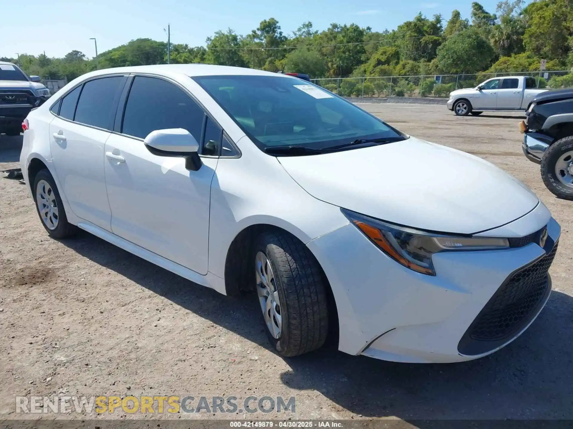 1 Photograph of a damaged car 5YFEPMAE8MP195523 TOYOTA COROLLA 2021