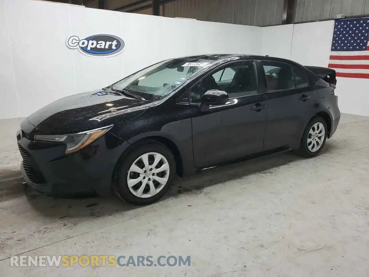 1 Photograph of a damaged car 5YFEPMAE8MP197370 TOYOTA COROLLA 2021