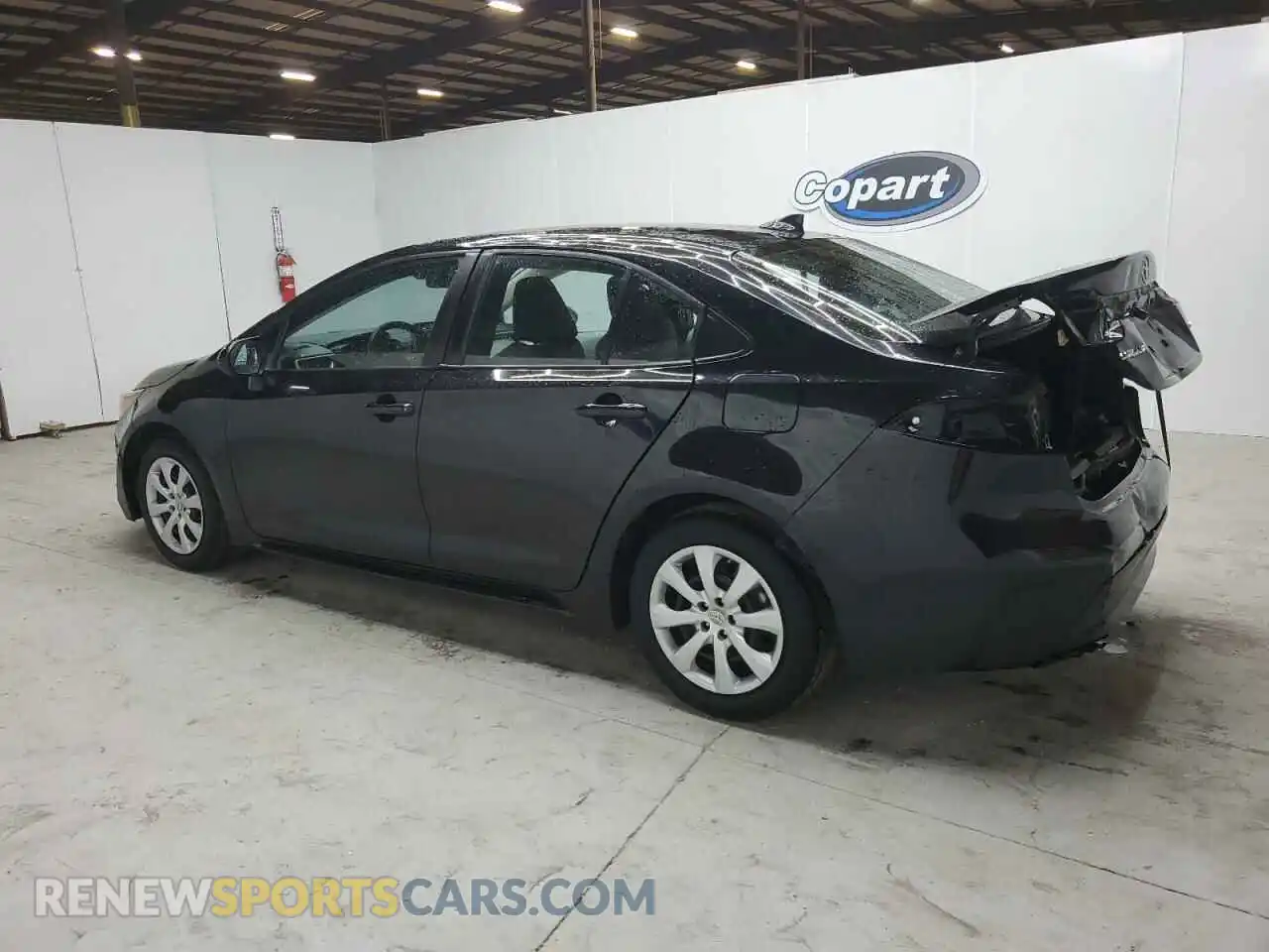 2 Photograph of a damaged car 5YFEPMAE8MP197370 TOYOTA COROLLA 2021