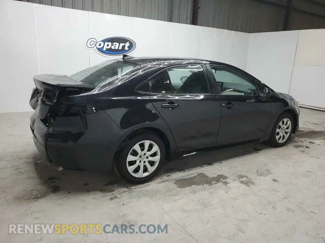 3 Photograph of a damaged car 5YFEPMAE8MP197370 TOYOTA COROLLA 2021