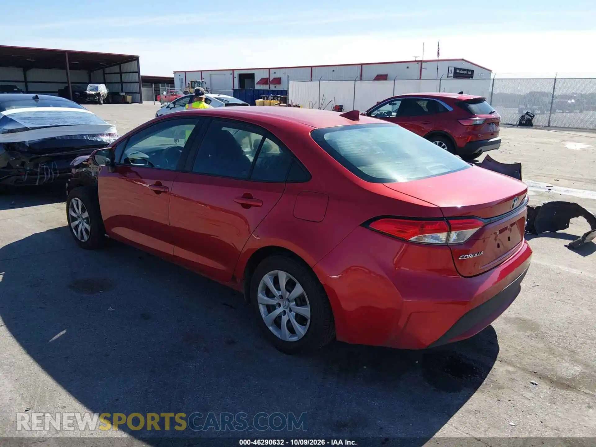 3 Фотография поврежденного автомобиля 5YFEPMAE8MP204639 TOYOTA COROLLA 2021