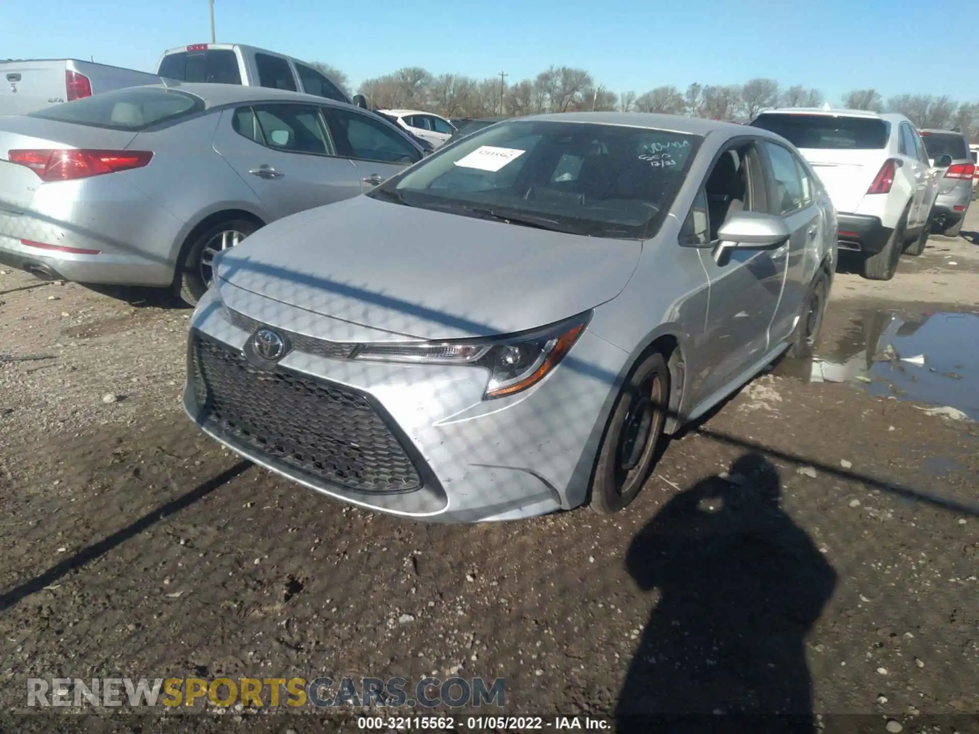 2 Фотография поврежденного автомобиля 5YFEPMAE8MP206116 TOYOTA COROLLA 2021