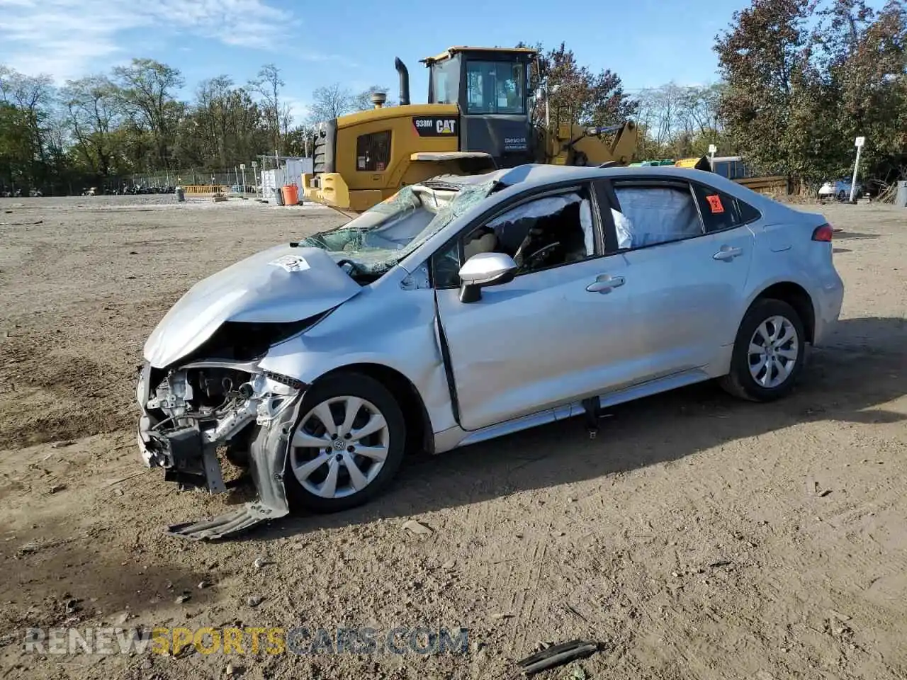 1 Photograph of a damaged car 5YFEPMAE8MP208500 TOYOTA COROLLA 2021
