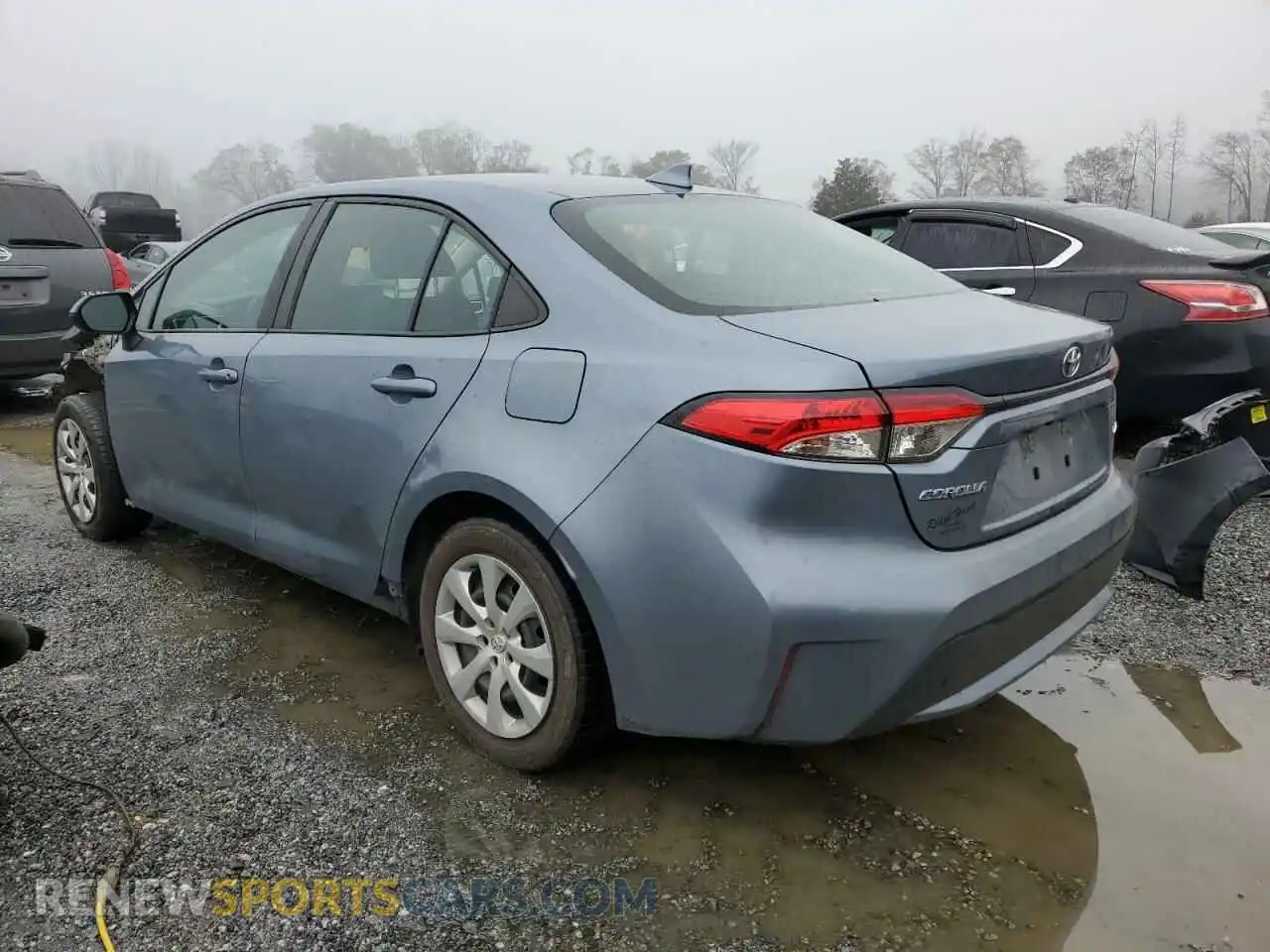 2 Photograph of a damaged car 5YFEPMAE8MP213406 TOYOTA COROLLA 2021