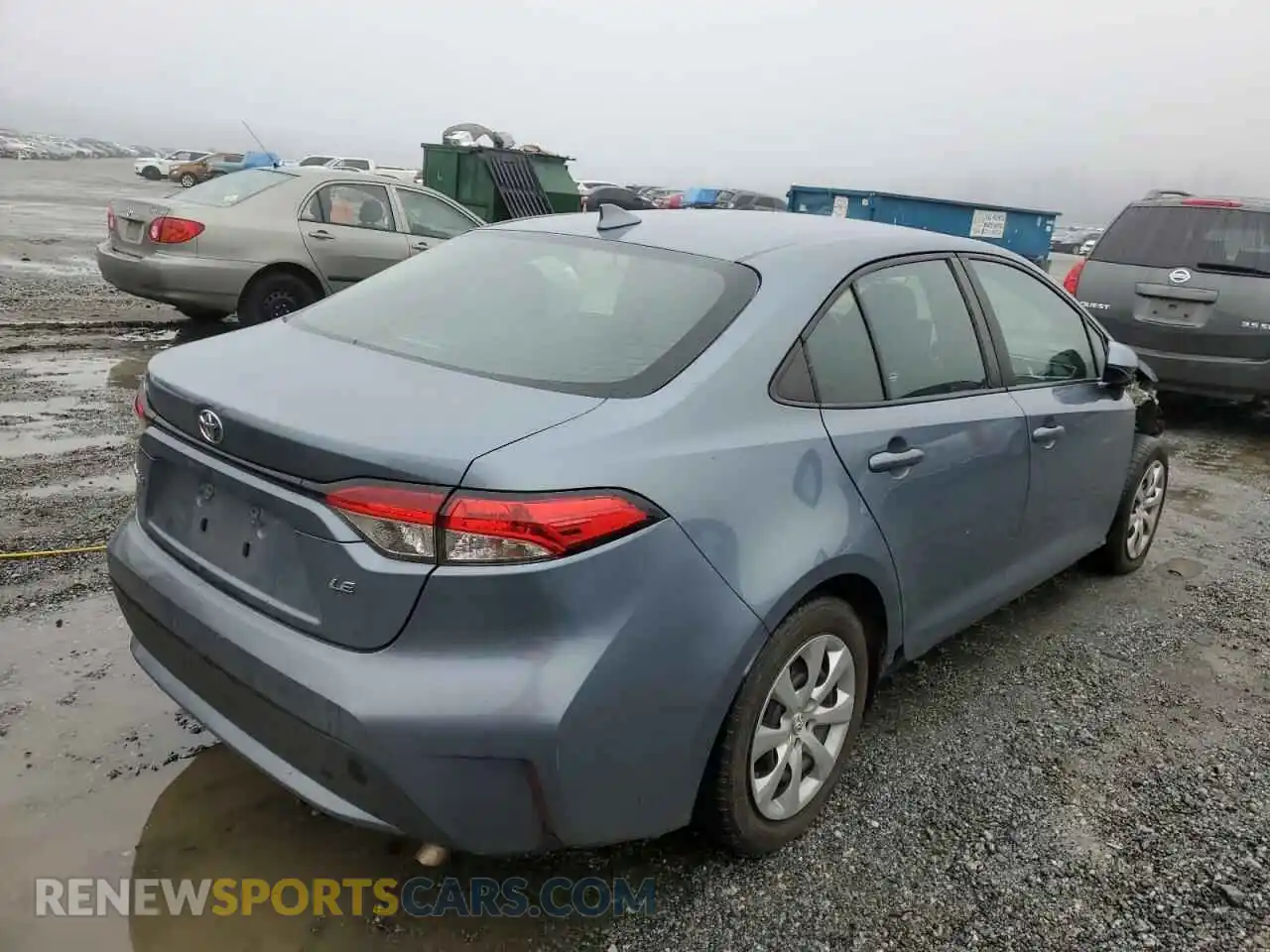 3 Photograph of a damaged car 5YFEPMAE8MP213406 TOYOTA COROLLA 2021