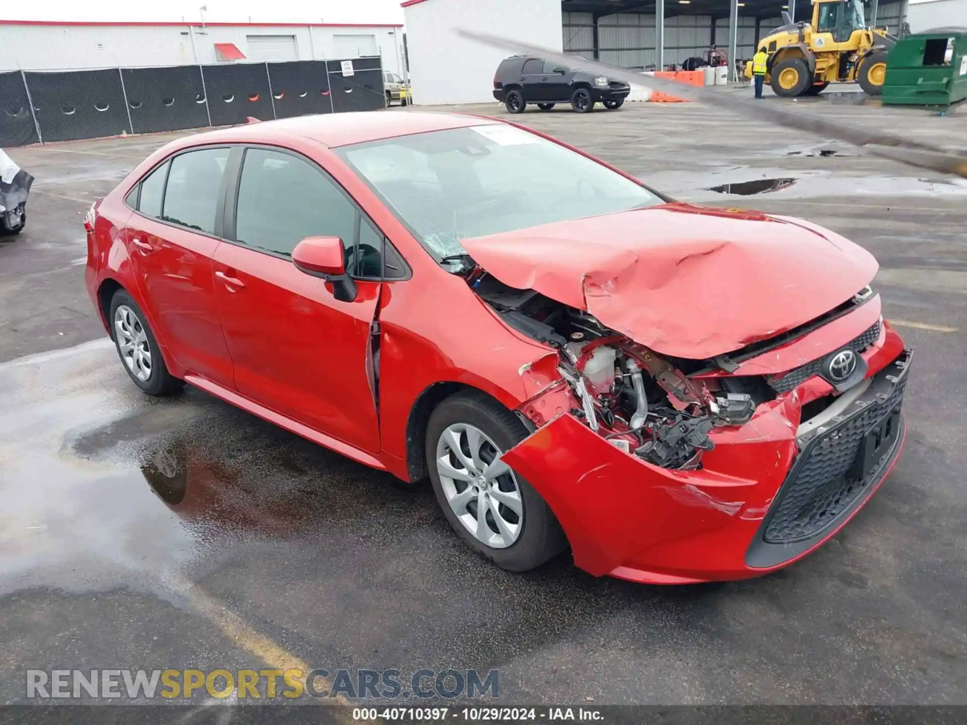 1 Photograph of a damaged car 5YFEPMAE8MP213616 TOYOTA COROLLA 2021