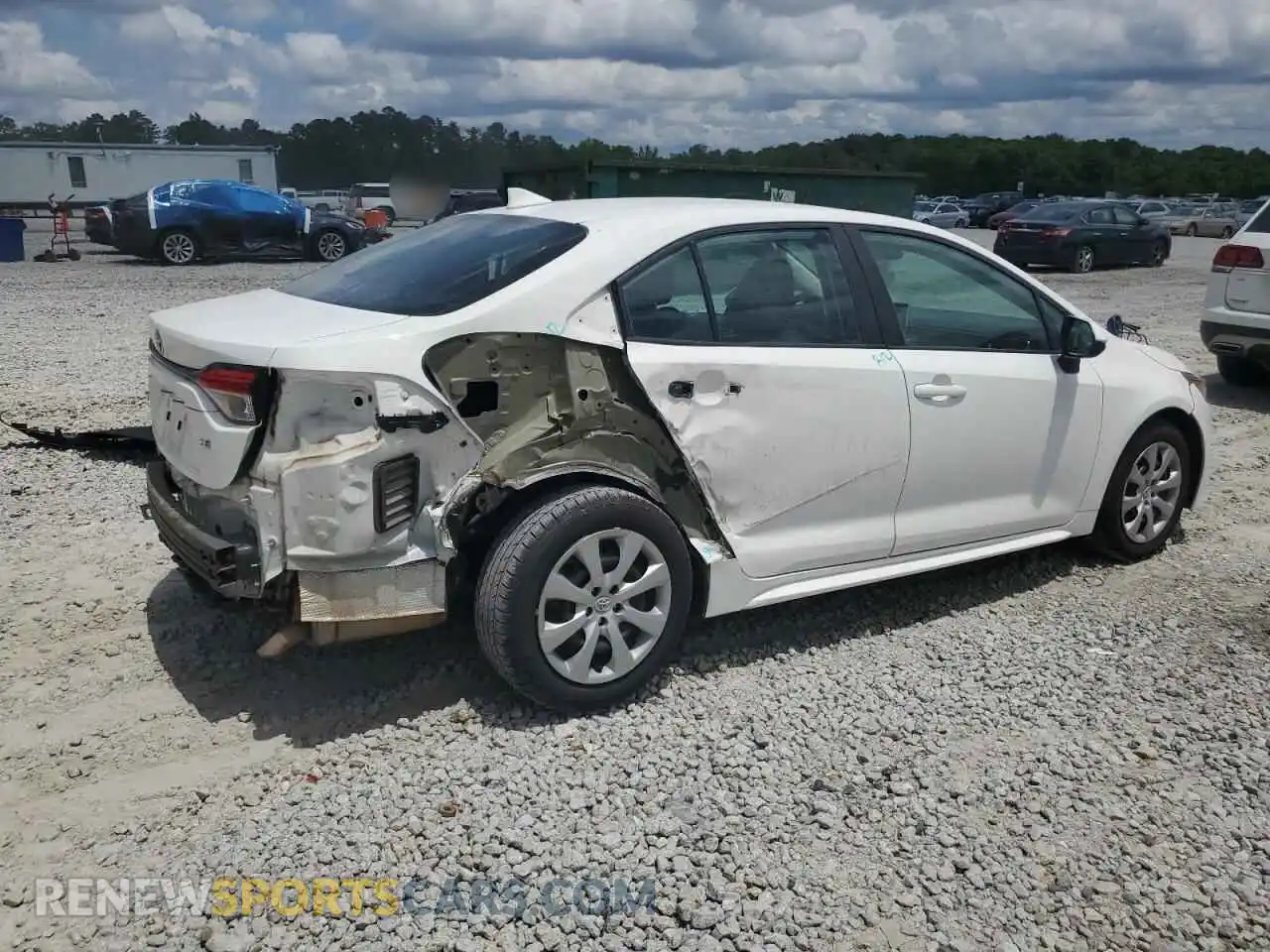 3 Photograph of a damaged car 5YFEPMAE8MP214264 TOYOTA COROLLA 2021