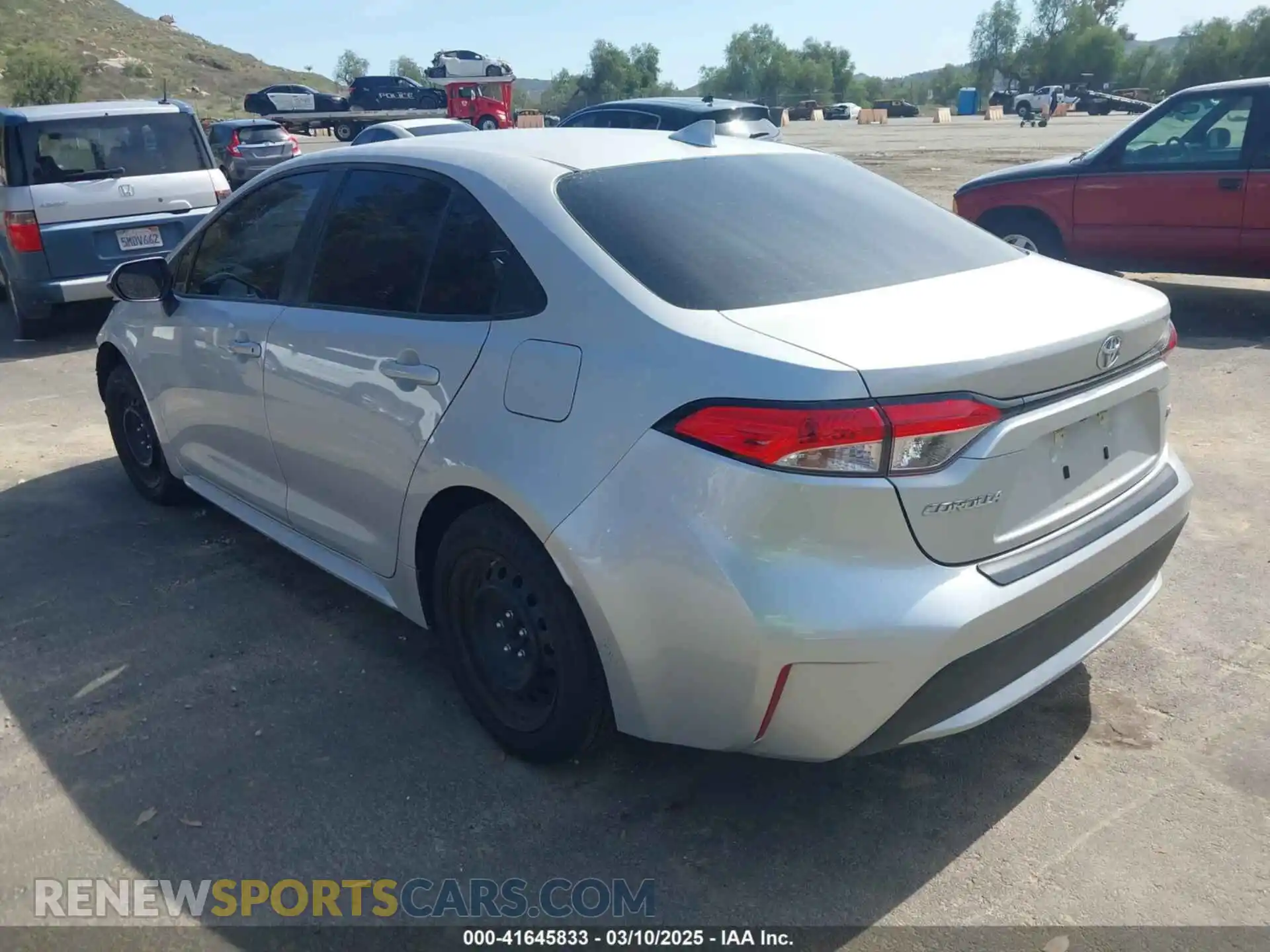 3 Photograph of a damaged car 5YFEPMAE8MP214975 TOYOTA COROLLA 2021
