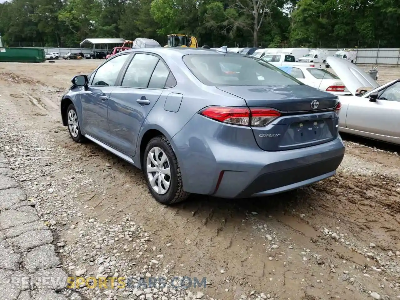 3 Photograph of a damaged car 5YFEPMAE8MP216211 TOYOTA COROLLA 2021