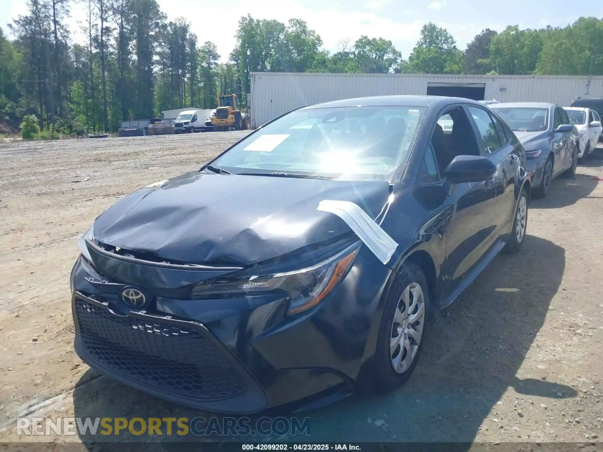 2 Photograph of a damaged car 5YFEPMAE8MP218394 TOYOTA COROLLA 2021