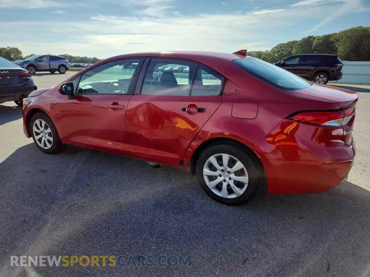2 Фотография поврежденного автомобиля 5YFEPMAE8MP218427 TOYOTA COROLLA 2021
