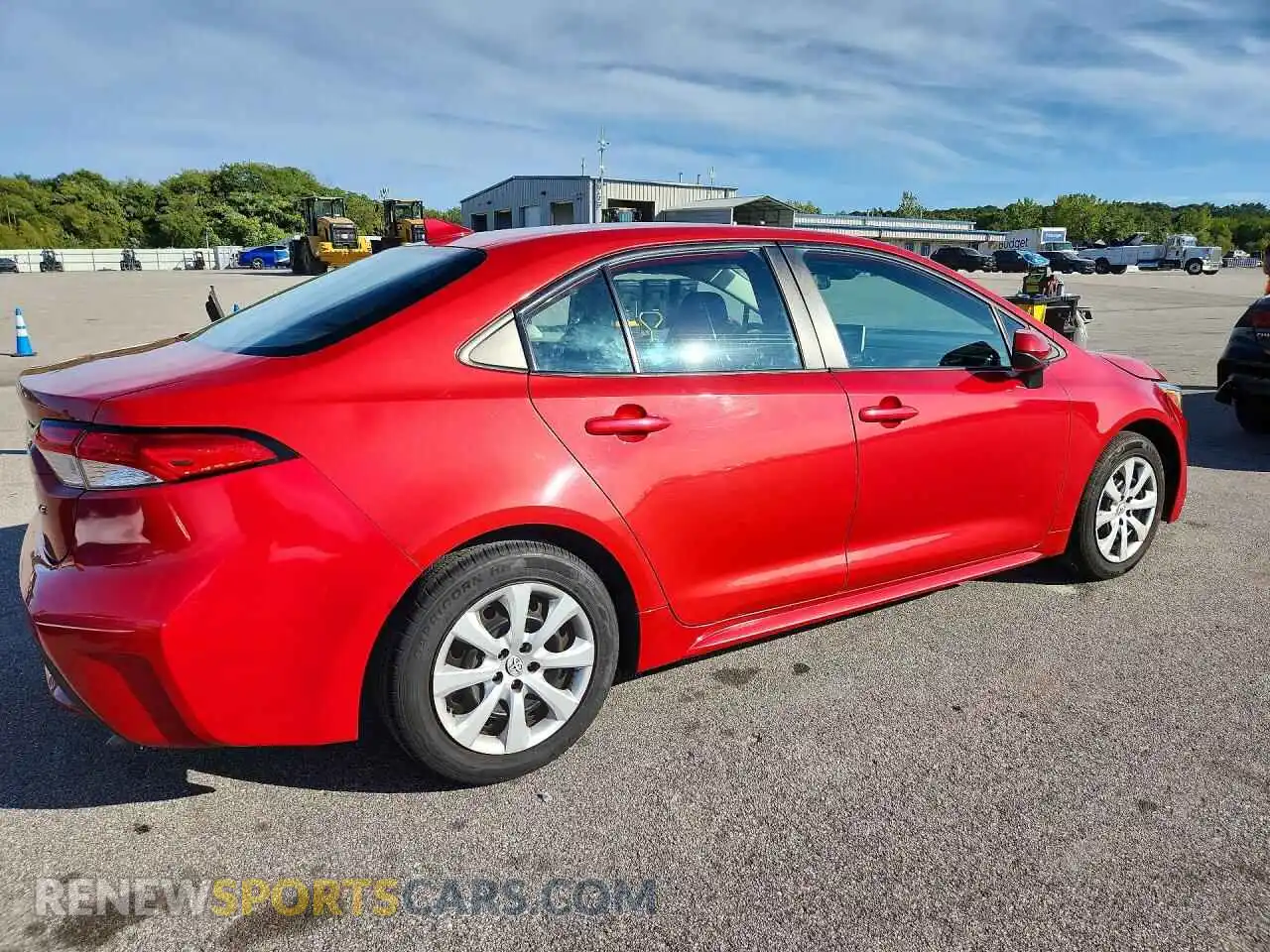 3 Фотография поврежденного автомобиля 5YFEPMAE8MP218427 TOYOTA COROLLA 2021