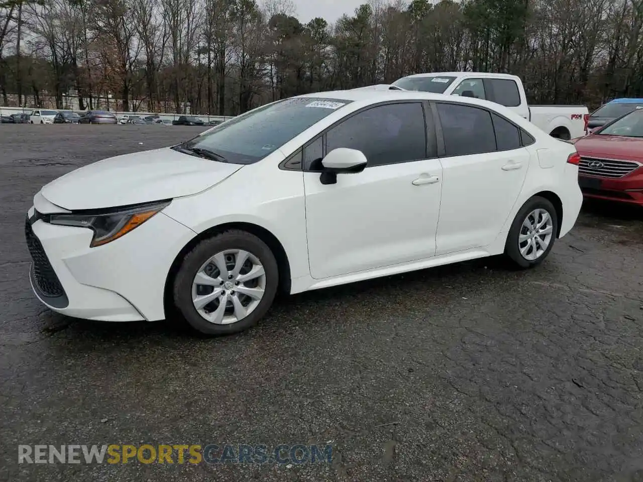 1 Photograph of a damaged car 5YFEPMAE8MP218704 TOYOTA COROLLA 2021