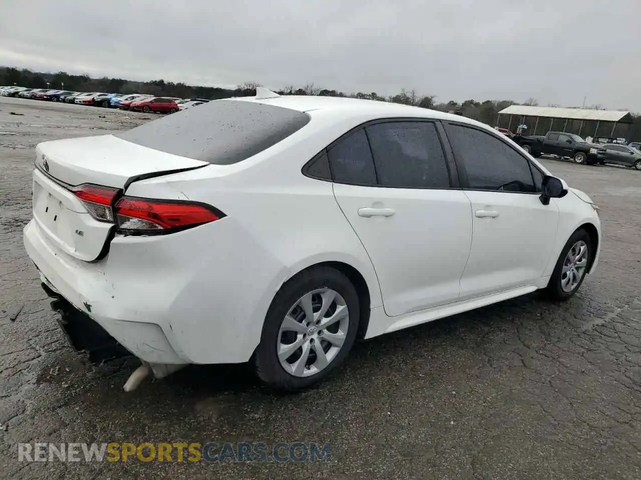 3 Photograph of a damaged car 5YFEPMAE8MP218704 TOYOTA COROLLA 2021