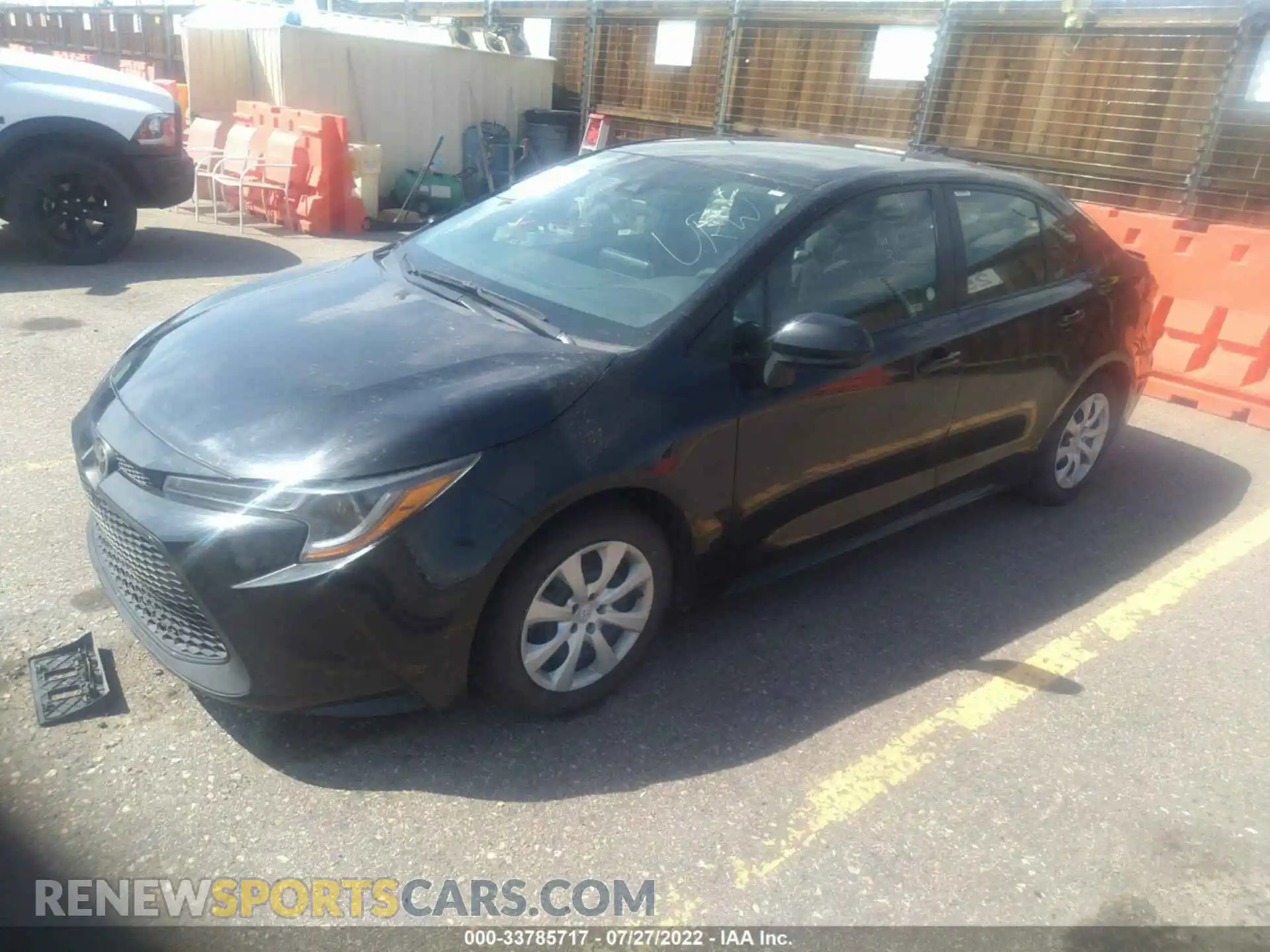 2 Photograph of a damaged car 5YFEPMAE8MP220257 TOYOTA COROLLA 2021