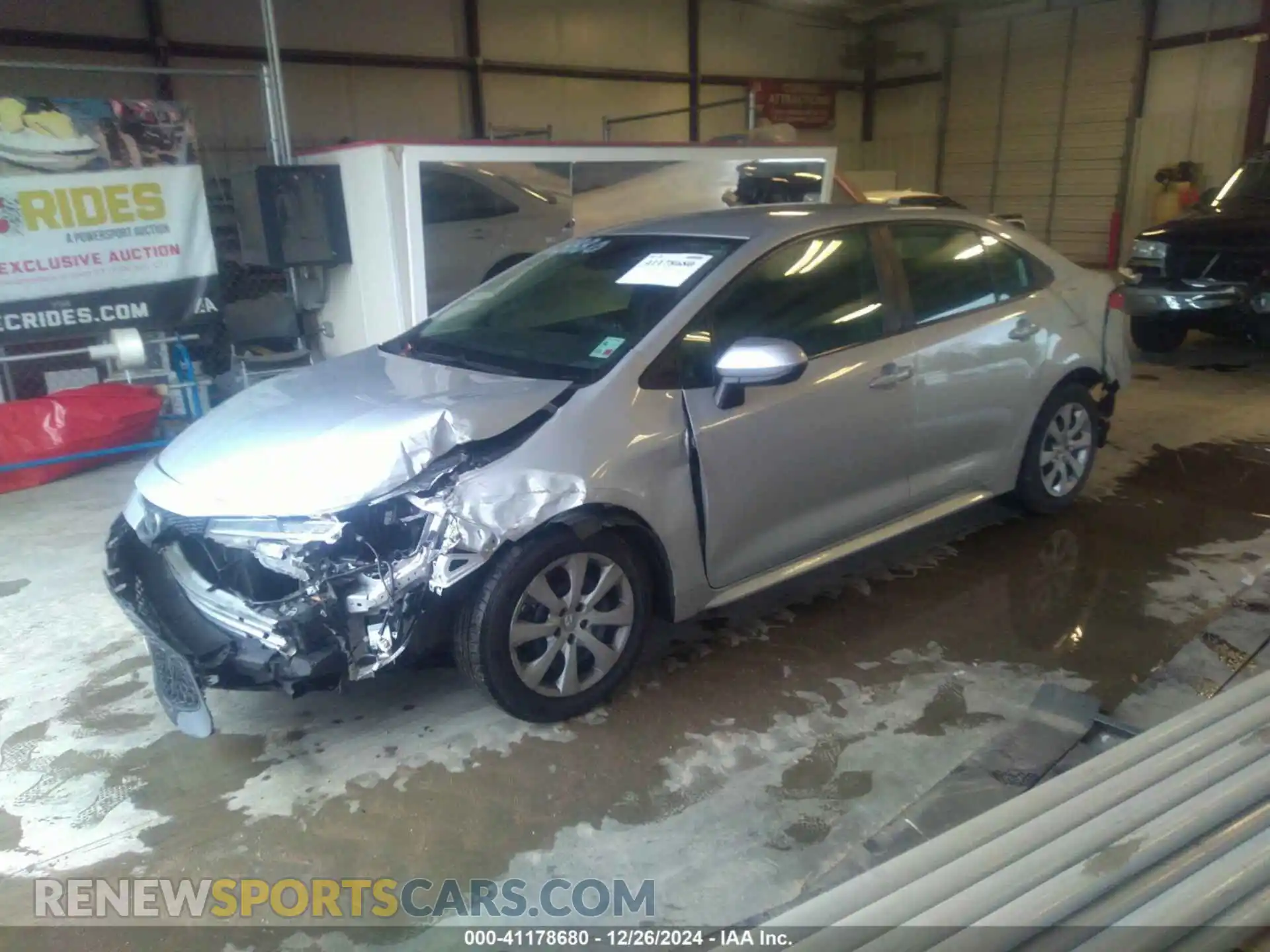 2 Photograph of a damaged car 5YFEPMAE8MP221408 TOYOTA COROLLA 2021