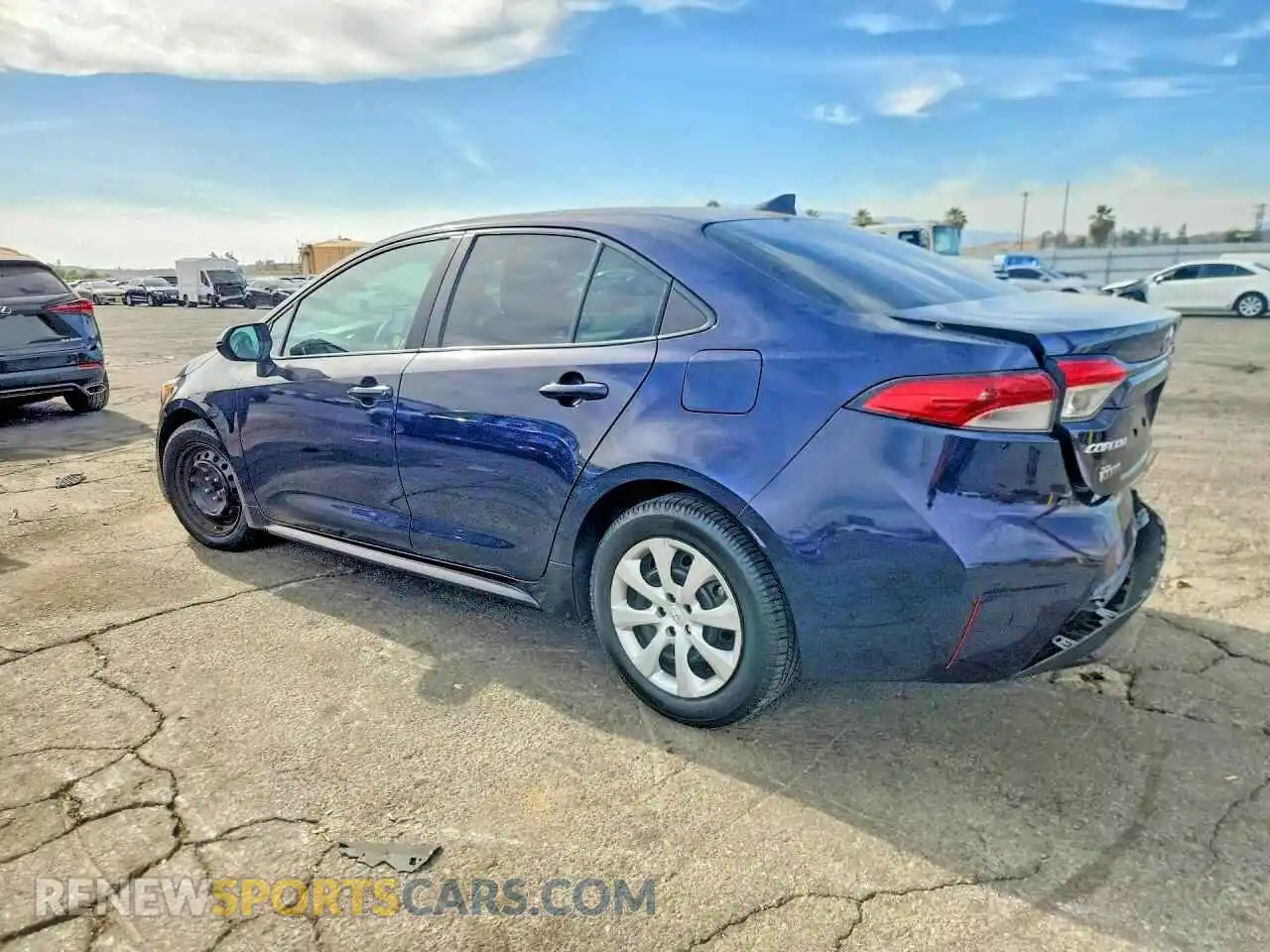2 Photograph of a damaged car 5YFEPMAE8MP223028 TOYOTA COROLLA 2021
