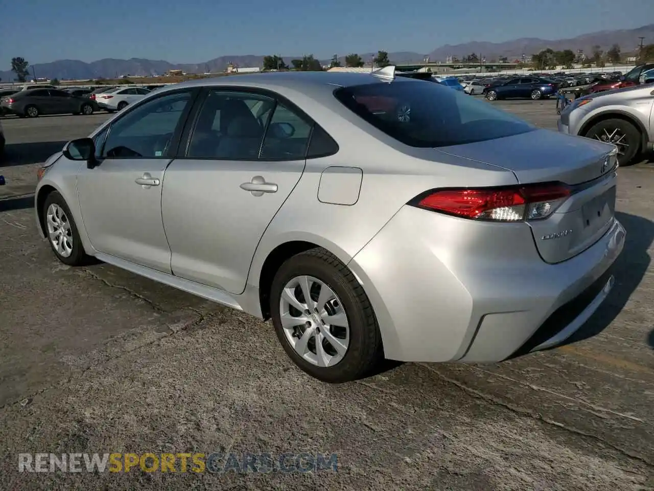 2 Photograph of a damaged car 5YFEPMAE8MP224602 TOYOTA COROLLA 2021