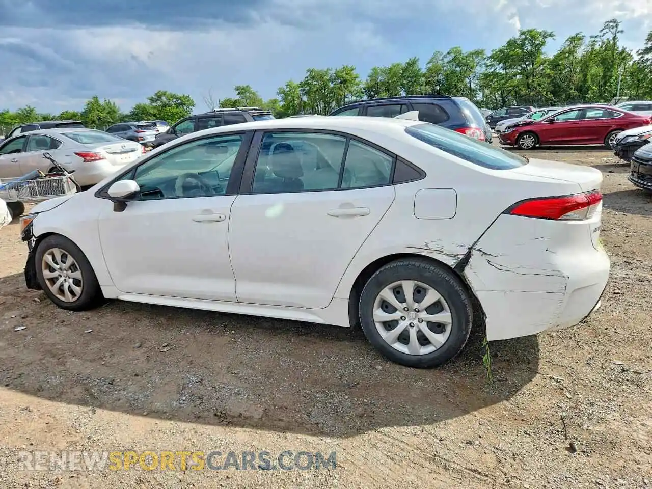 2 Фотография поврежденного автомобиля 5YFEPMAE8MP227774 TOYOTA COROLLA 2021