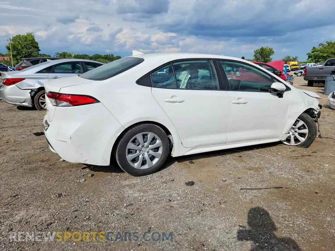 3 Фотография поврежденного автомобиля 5YFEPMAE8MP227774 TOYOTA COROLLA 2021