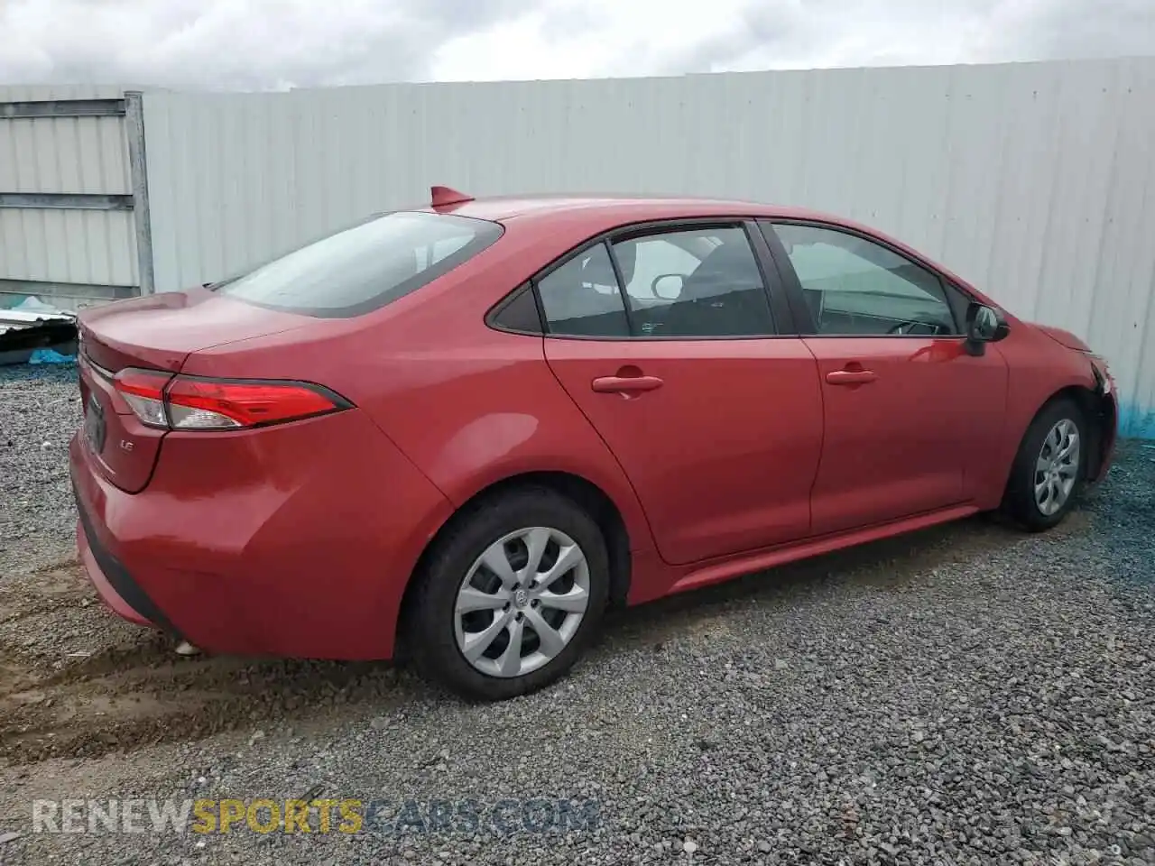3 Photograph of a damaged car 5YFEPMAE8MP231940 TOYOTA COROLLA 2021