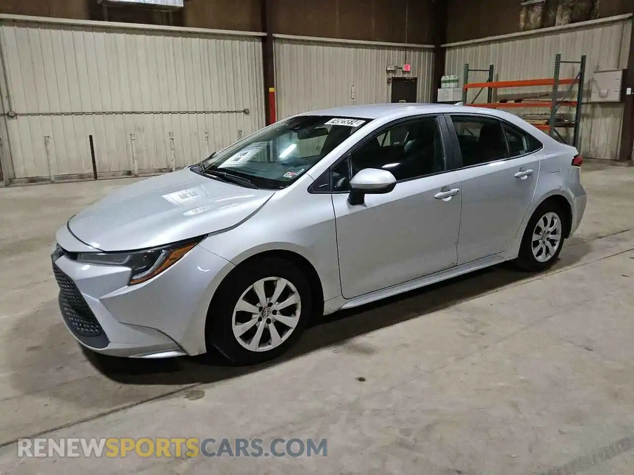 1 Photograph of a damaged car 5YFEPMAE8MP233557 TOYOTA COROLLA 2021