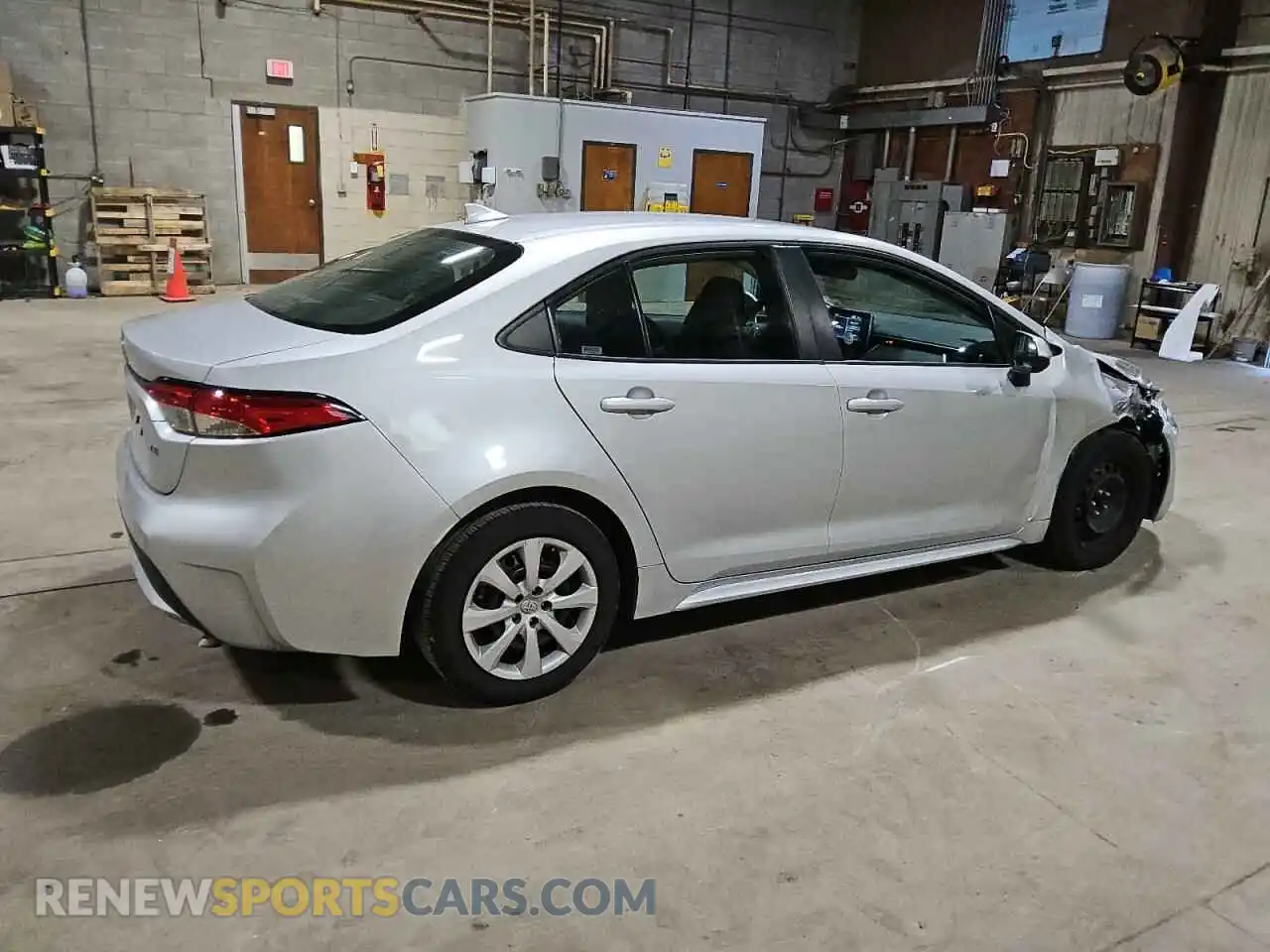 3 Photograph of a damaged car 5YFEPMAE8MP233557 TOYOTA COROLLA 2021