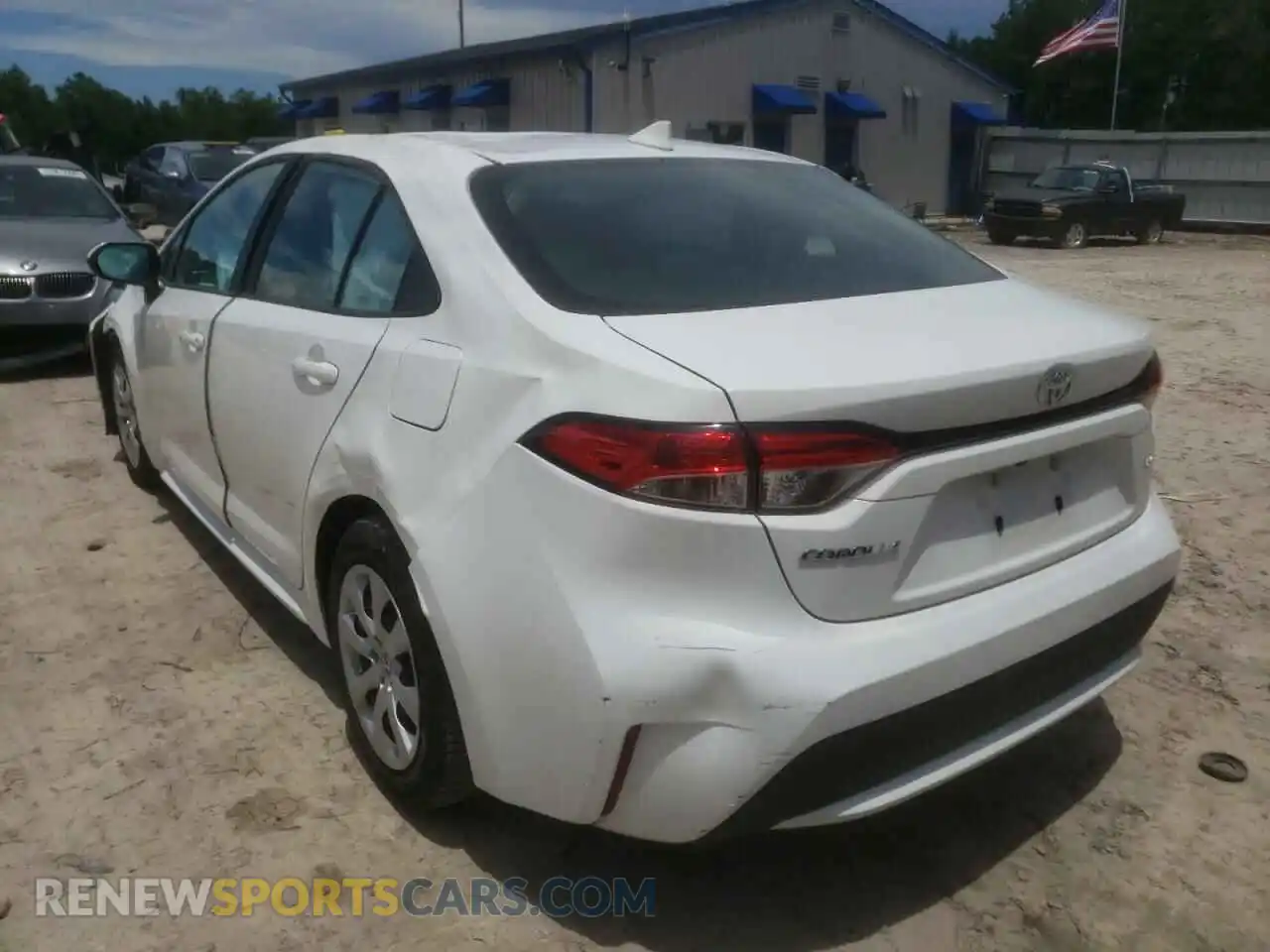 3 Photograph of a damaged car 5YFEPMAE8MP234174 TOYOTA COROLLA 2021