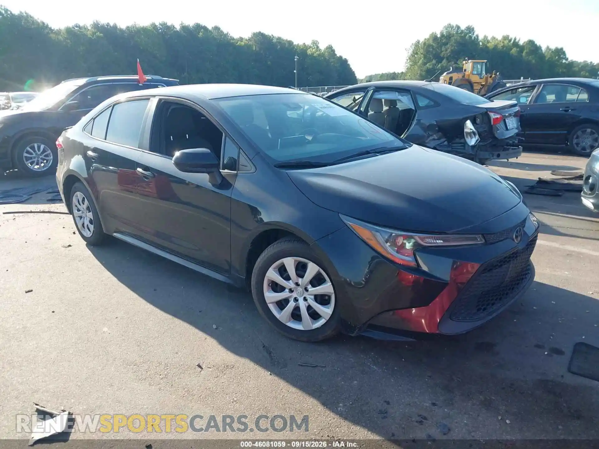 1 Фотография поврежденного автомобиля 5YFEPMAE8MP234420 TOYOTA COROLLA 2021