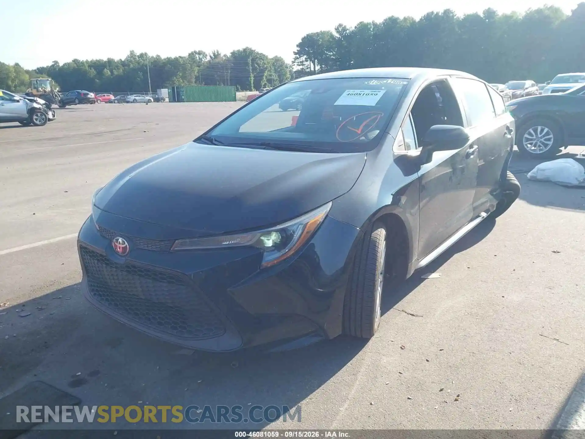 2 Фотография поврежденного автомобиля 5YFEPMAE8MP234420 TOYOTA COROLLA 2021