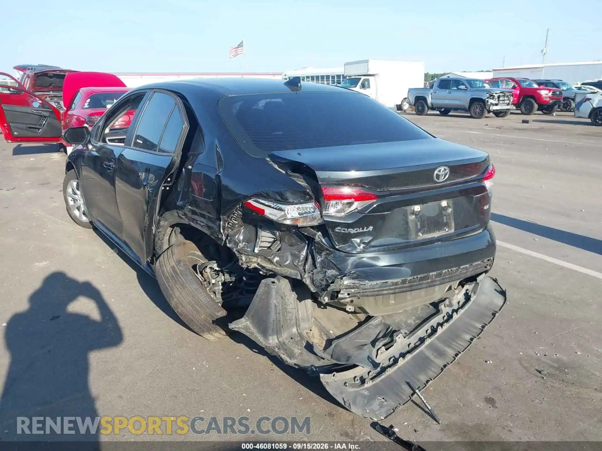 3 Фотография поврежденного автомобиля 5YFEPMAE8MP234420 TOYOTA COROLLA 2021
