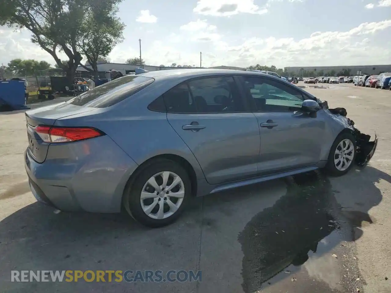 3 Photograph of a damaged car 5YFEPMAE8MP236376 TOYOTA COROLLA 2021