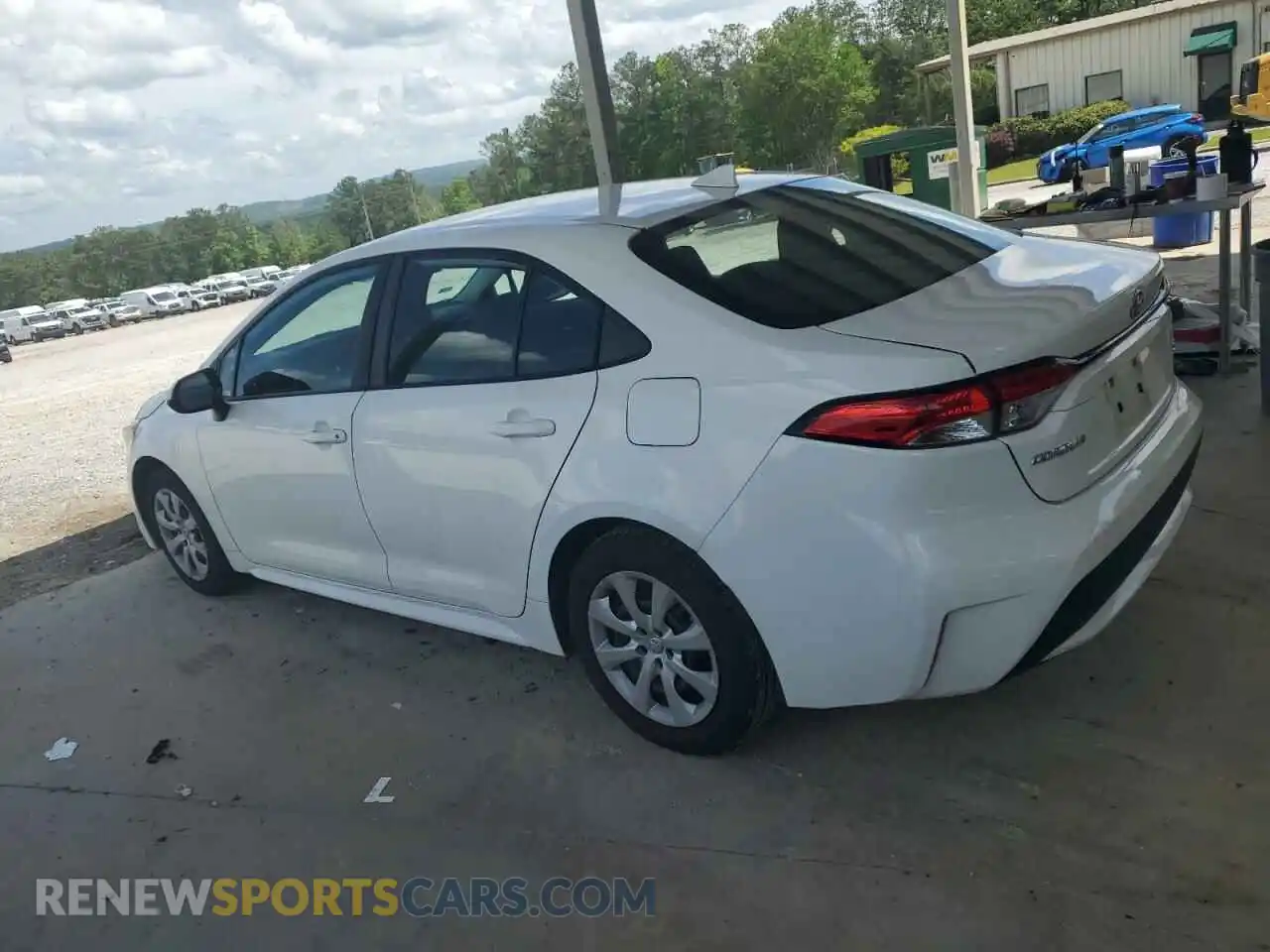 2 Photograph of a damaged car 5YFEPMAE8MP243327 TOYOTA COROLLA 2021