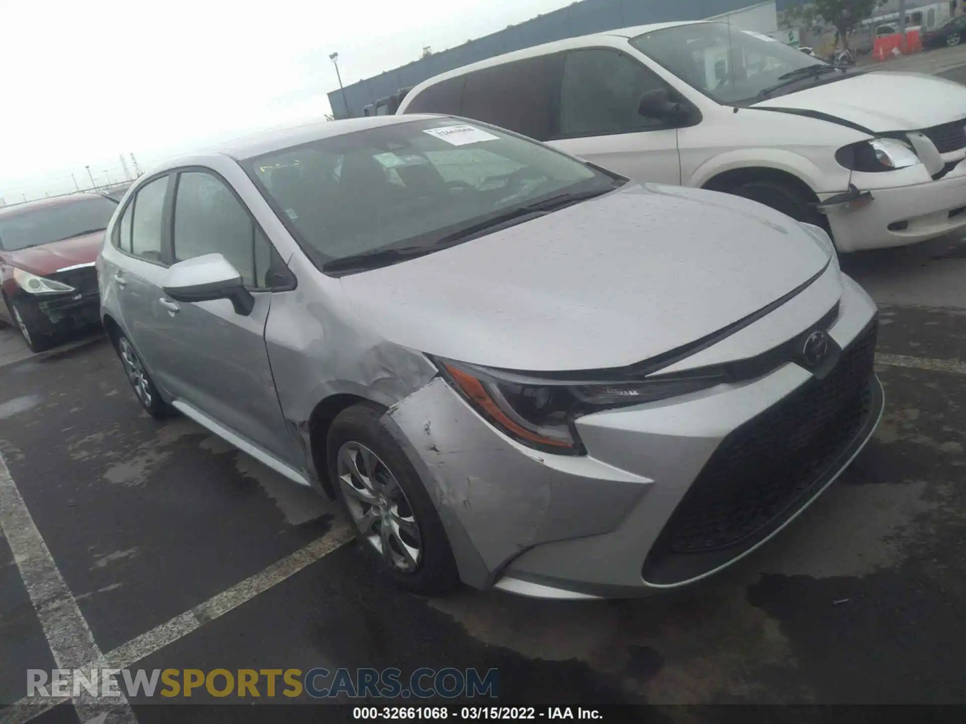 1 Photograph of a damaged car 5YFEPMAE8MP244820 TOYOTA COROLLA 2021