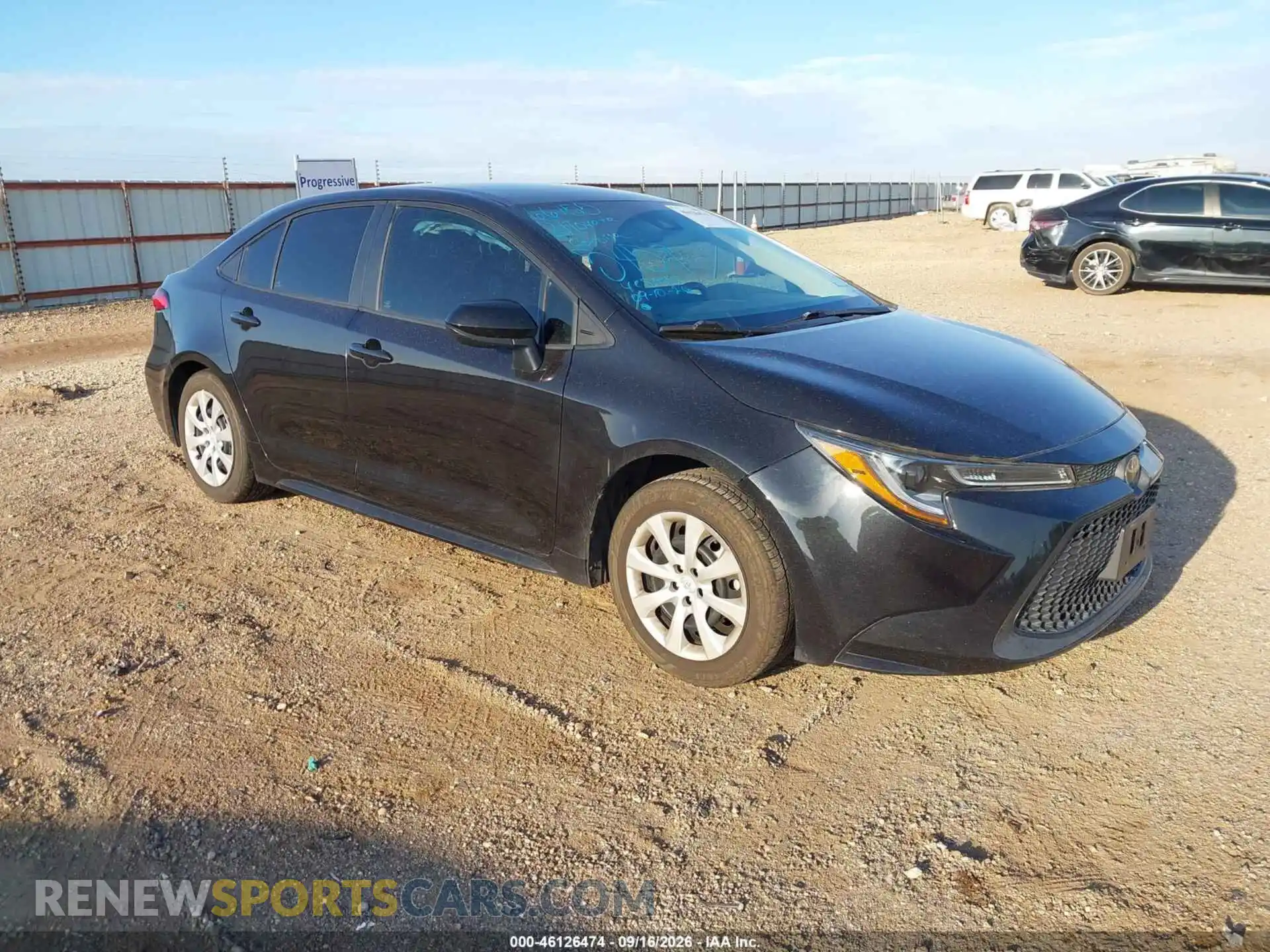 1 Photograph of a damaged car 5YFEPMAE8MP255459 TOYOTA COROLLA 2021