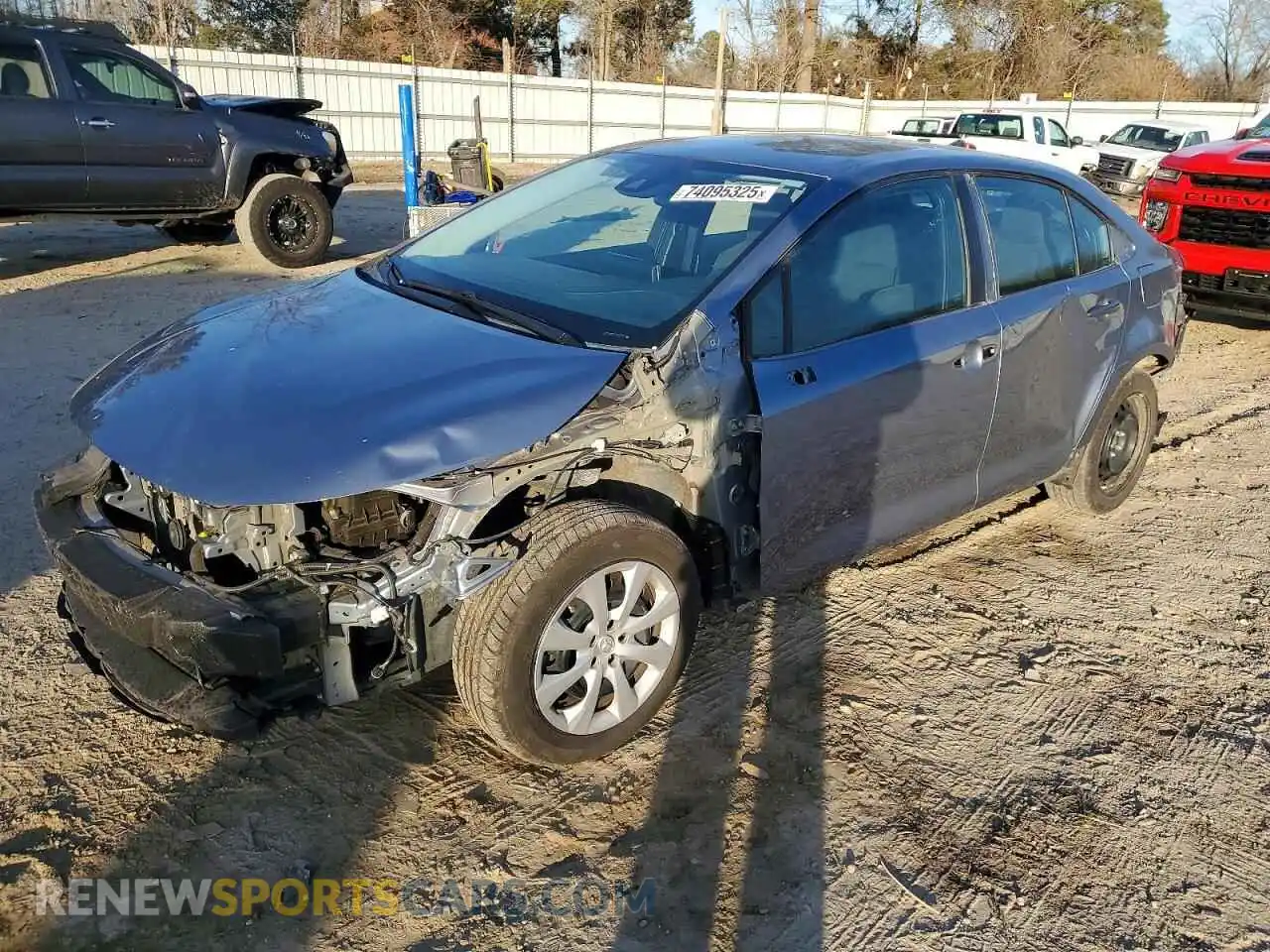1 Photograph of a damaged car 5YFEPMAE8MP255879 TOYOTA COROLLA 2021
