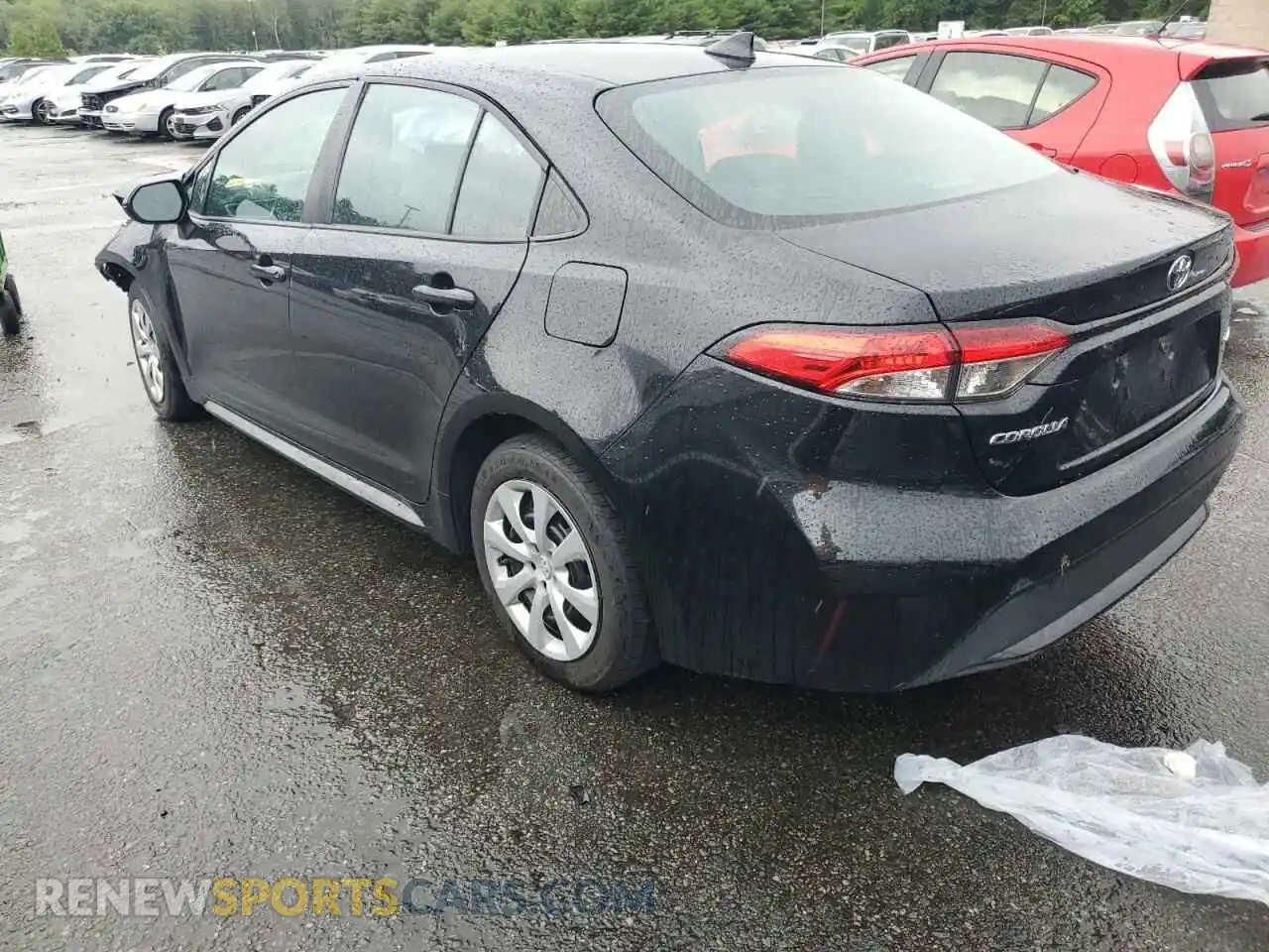 2 Photograph of a damaged car 5YFEPMAE8MP257809 TOYOTA COROLLA 2021