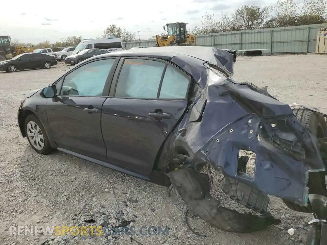 2 Photograph of a damaged car 5YFEPMAE8MP258975 TOYOTA COROLLA 2021