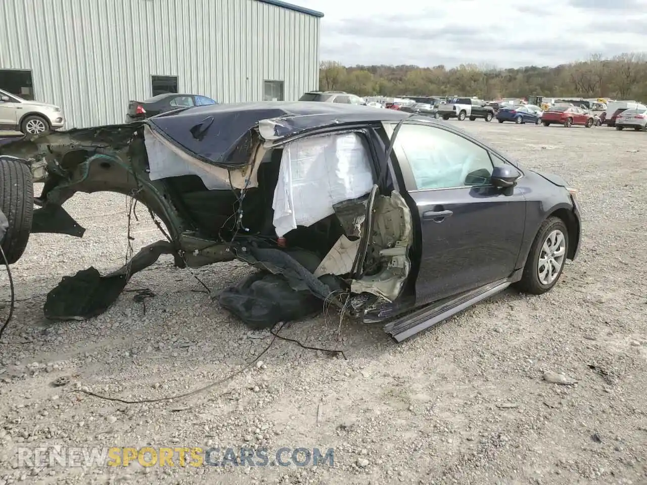 3 Photograph of a damaged car 5YFEPMAE8MP258975 TOYOTA COROLLA 2021
