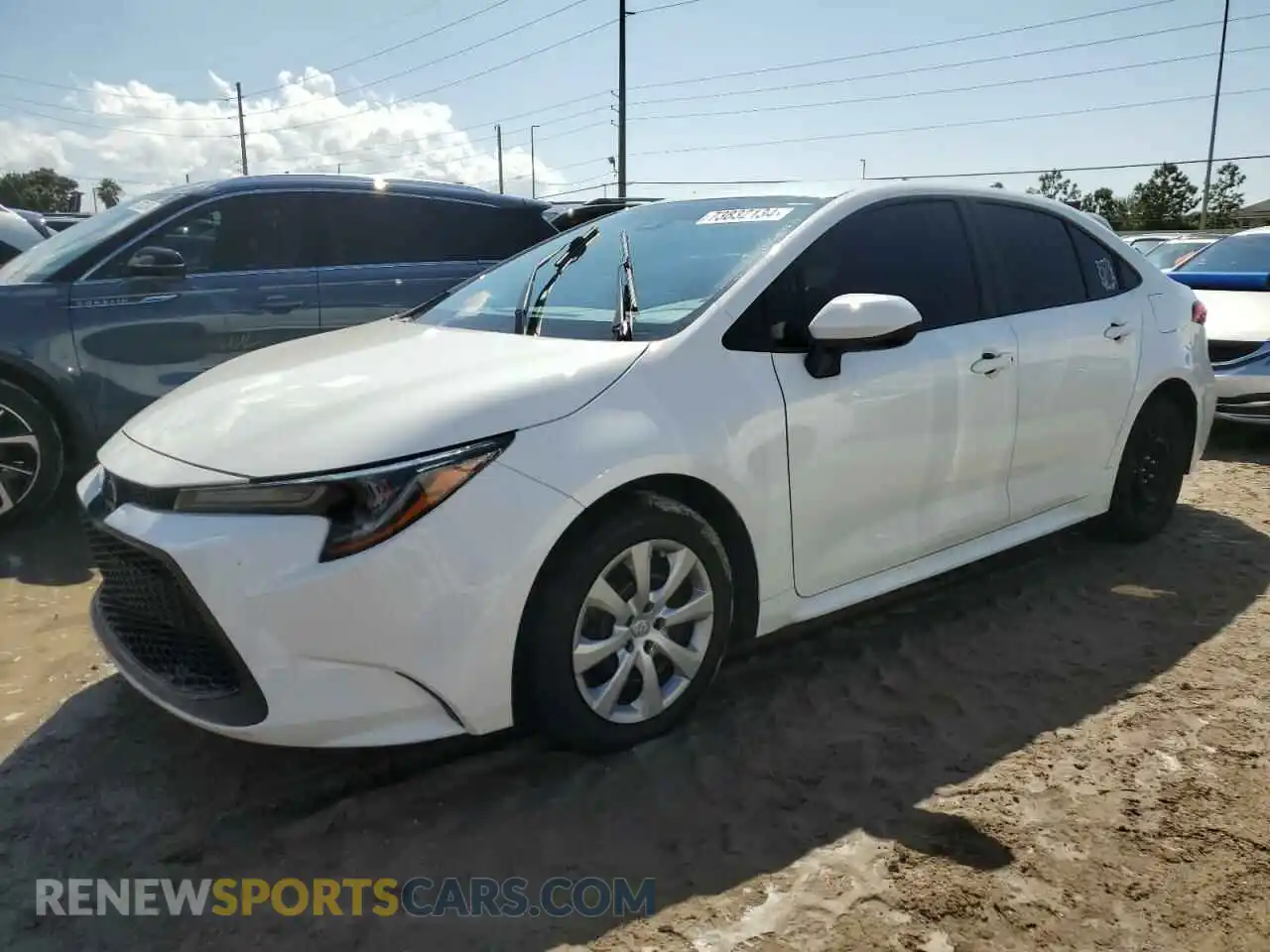 1 Фотография поврежденного автомобиля 5YFEPMAE8MP259561 TOYOTA COROLLA 2021
